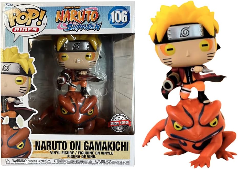 Naruto Shippuden - Naruto On Gamakichi #106 Pop