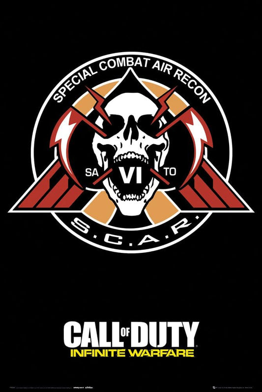 Call Of Duty: Infinite Warfare Scar Poster  61 X 91 Cm