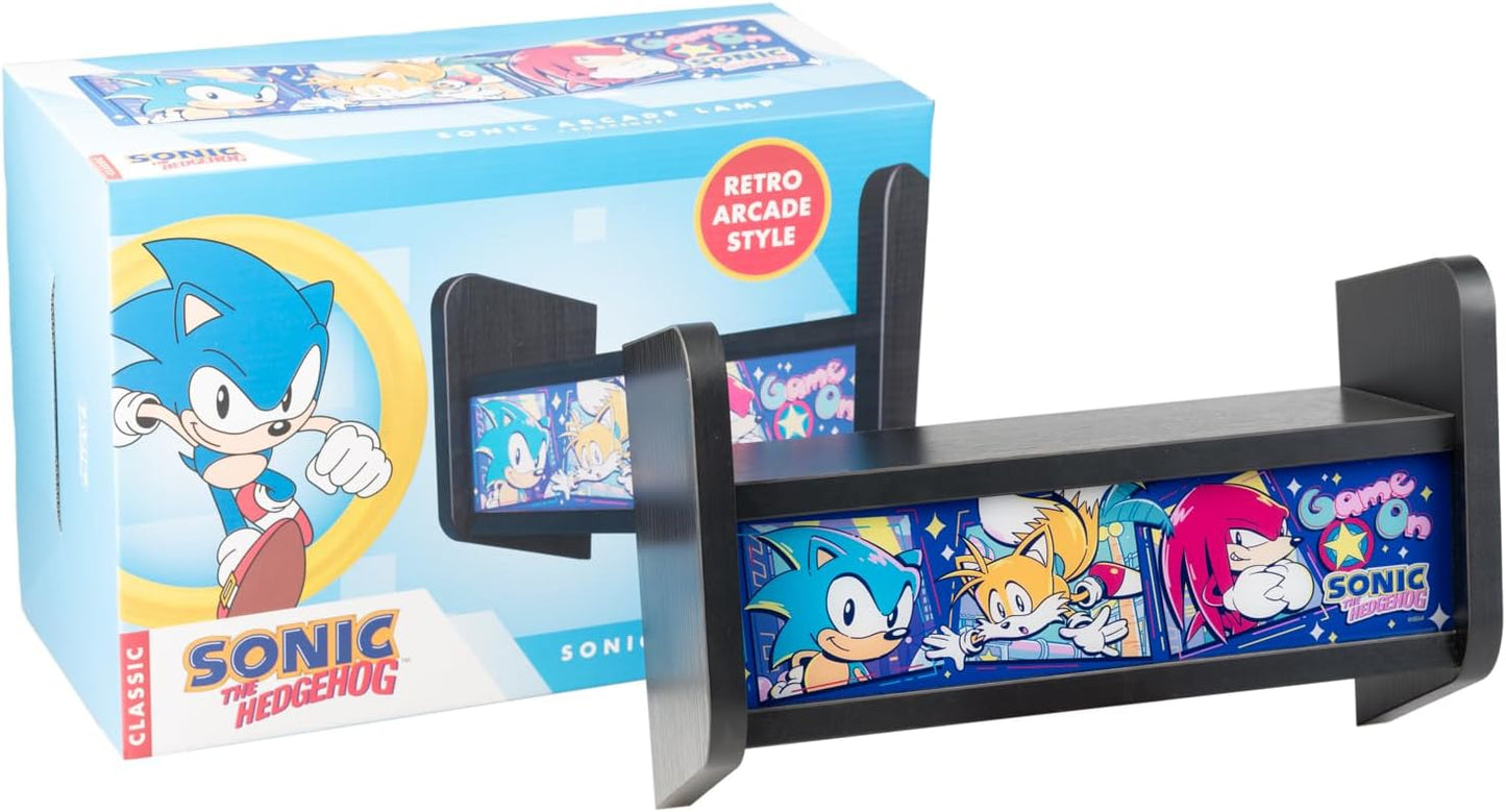 Sonic Lampada Arcade + Mensola
