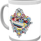 Superman Sugar Logo Mug Tazza