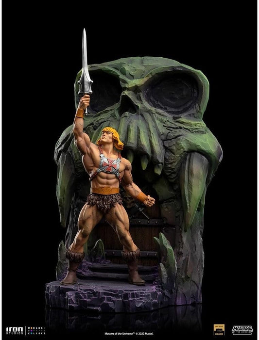 Motu Masters Of The Universe He-Man Deluxe Scale 1/10 Statue