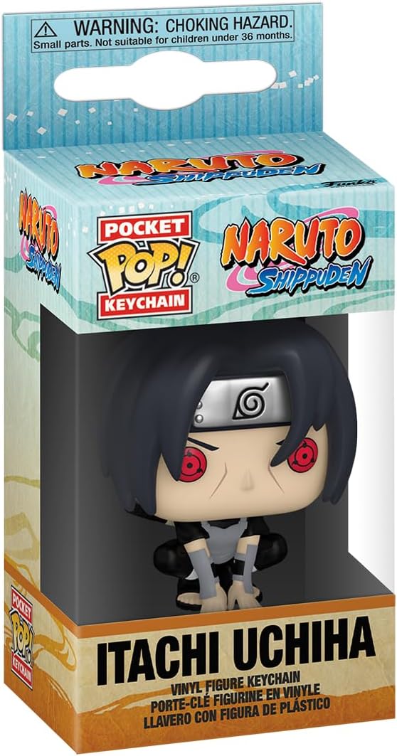 Naruto Shippuden Itachi Uchiha Moonlit Pocket Pop! Keychain