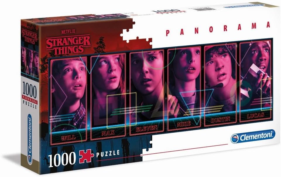 Stranger Things Panorama Puzzle 500 Pezzi