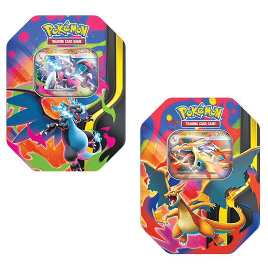 Pokemon Tin Da Collezione Mega Charizard