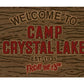 Friday The 13th Welcome To Camp Crystal Lake Zerbino Doormat 43x73 Cm