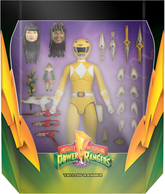 Mighty Morphin Power Rangers Yellow Ranger Action Figure