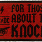 Ac Dc Doormat Zerbino