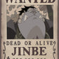 One Piece Wanted Luffy & Yamato & Kaido Poster 52x35 Cm