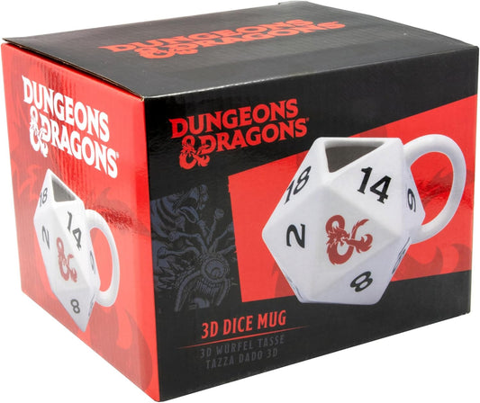 Dungeon & Dragons Dice 3d Mug