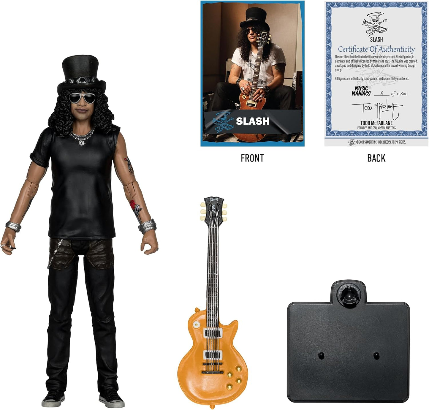 Music Maniacs Rock Slash Action Figure