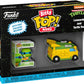 Teenage Mutant Ninja Turtles Leonardo With Van Bitty Pop