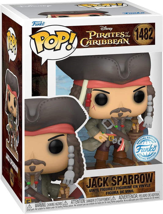 Pirates Of The Caribbean Jack Sparrow #1482 Pop