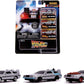 Back To The Future Delorean 3 Set Die-Cast Nano Model
