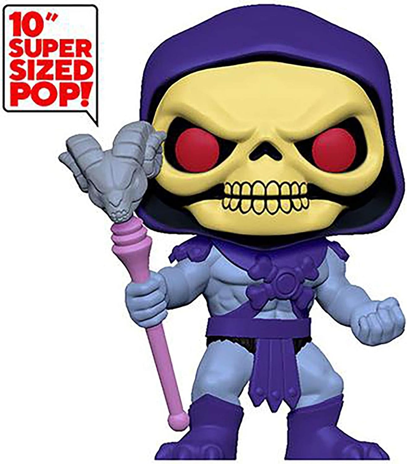 Masters Of The Universe Motu Skeletor Life Size #998 Glow In The Dark Pop