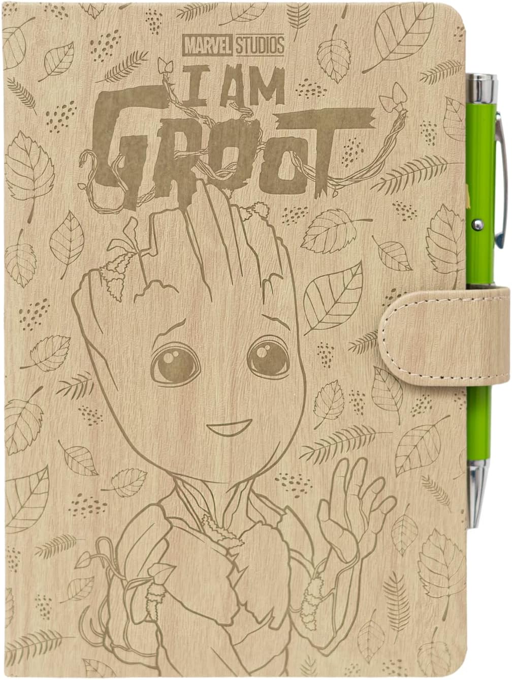 Marvel Groot Notebook Quaderno Premium A5 Con Penna Proiettore