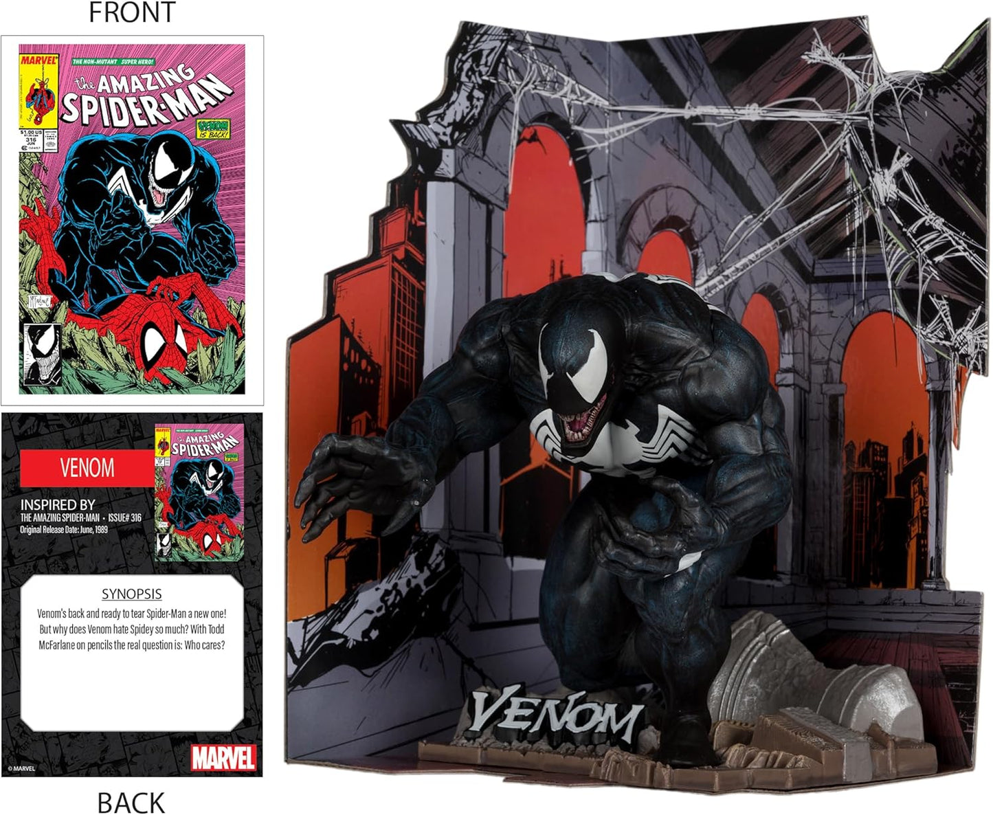 Marvel Pvc Statue Venom Scale 1/10