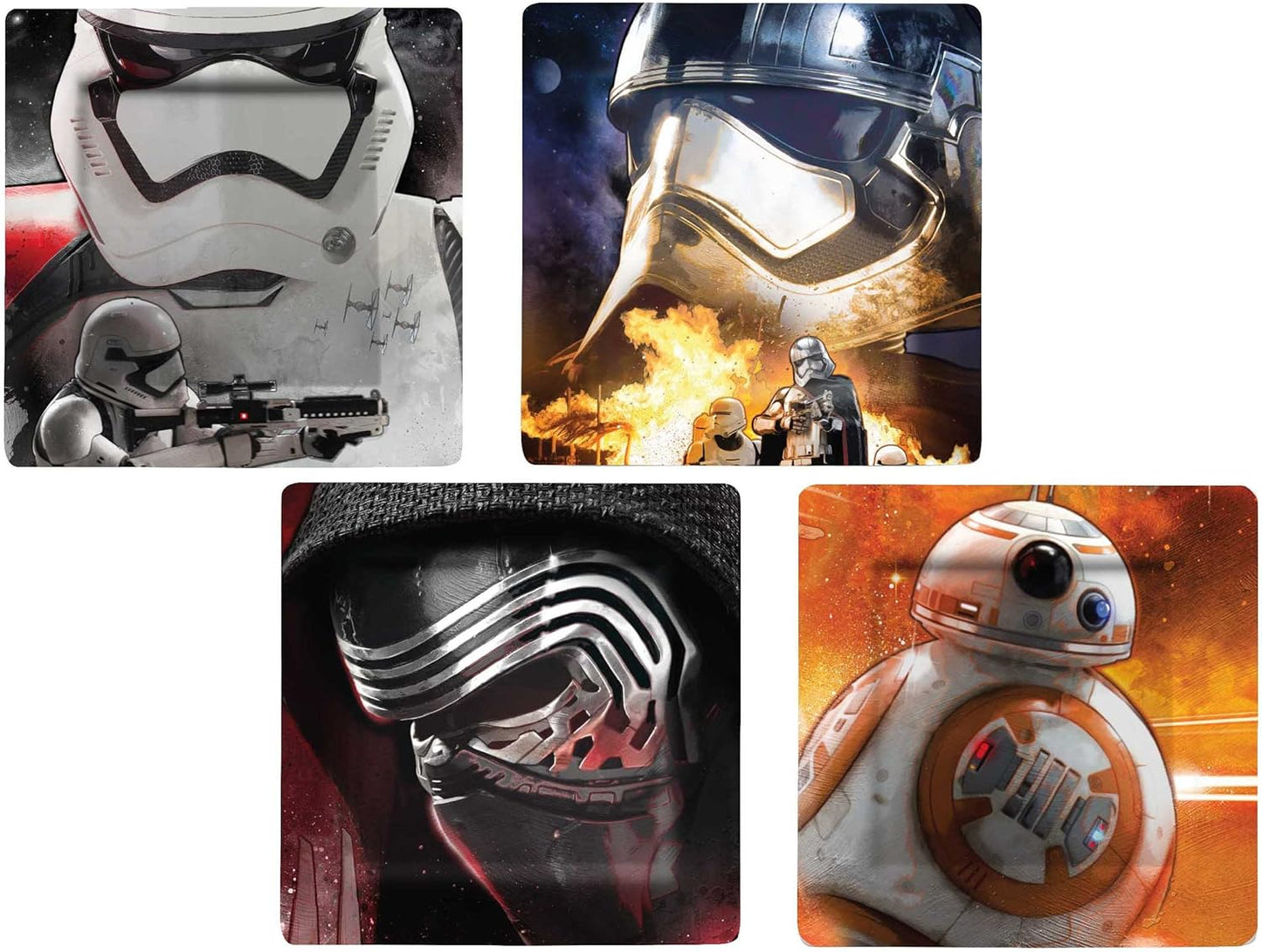 Star Wars: Plate Set: Intergalactic (Set Of 4)