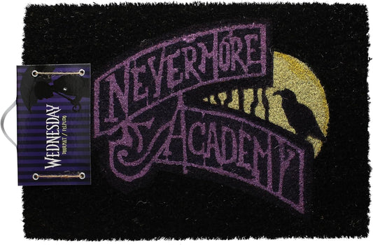 Wednesday Nevermore Academy Doormat