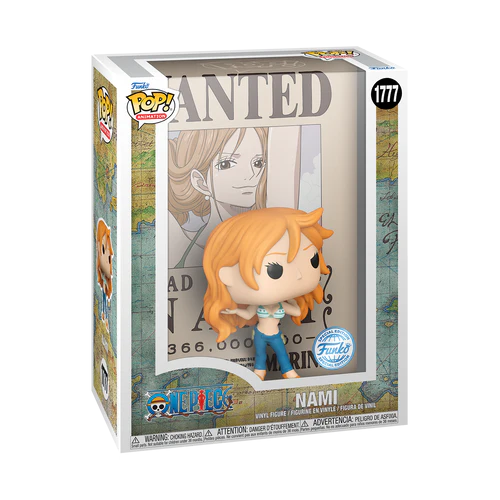 PREORDINE One Piece Wanted Nami #1777 Pop!