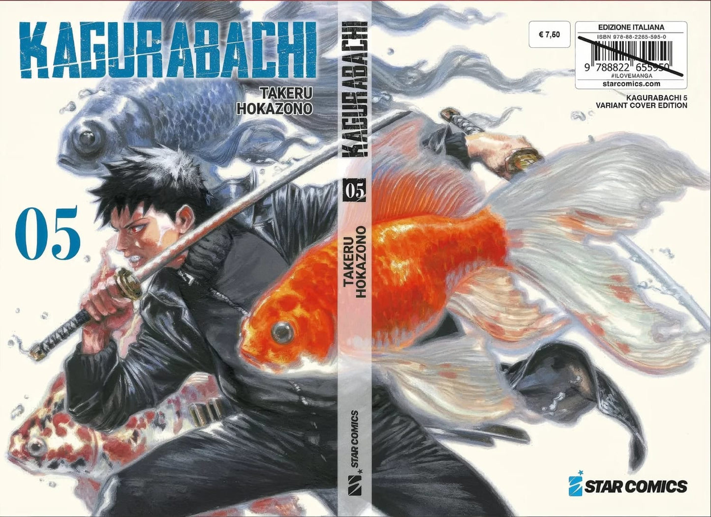 PREORDINE Kagurabachi 5 Variant Gabriele Dell’Otto