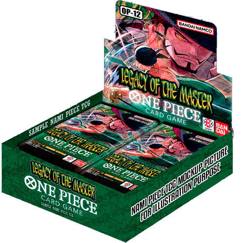 PREORDINE One Piece Card Game OP-12 Legacy of the Master Box 24 English
