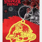 Stranger Things Surfer Boy Pizza Rubber Keychain Portachiavi