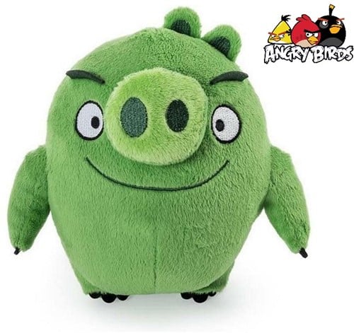 Angry Birds Pig Green Plush Peluche 25 Cm