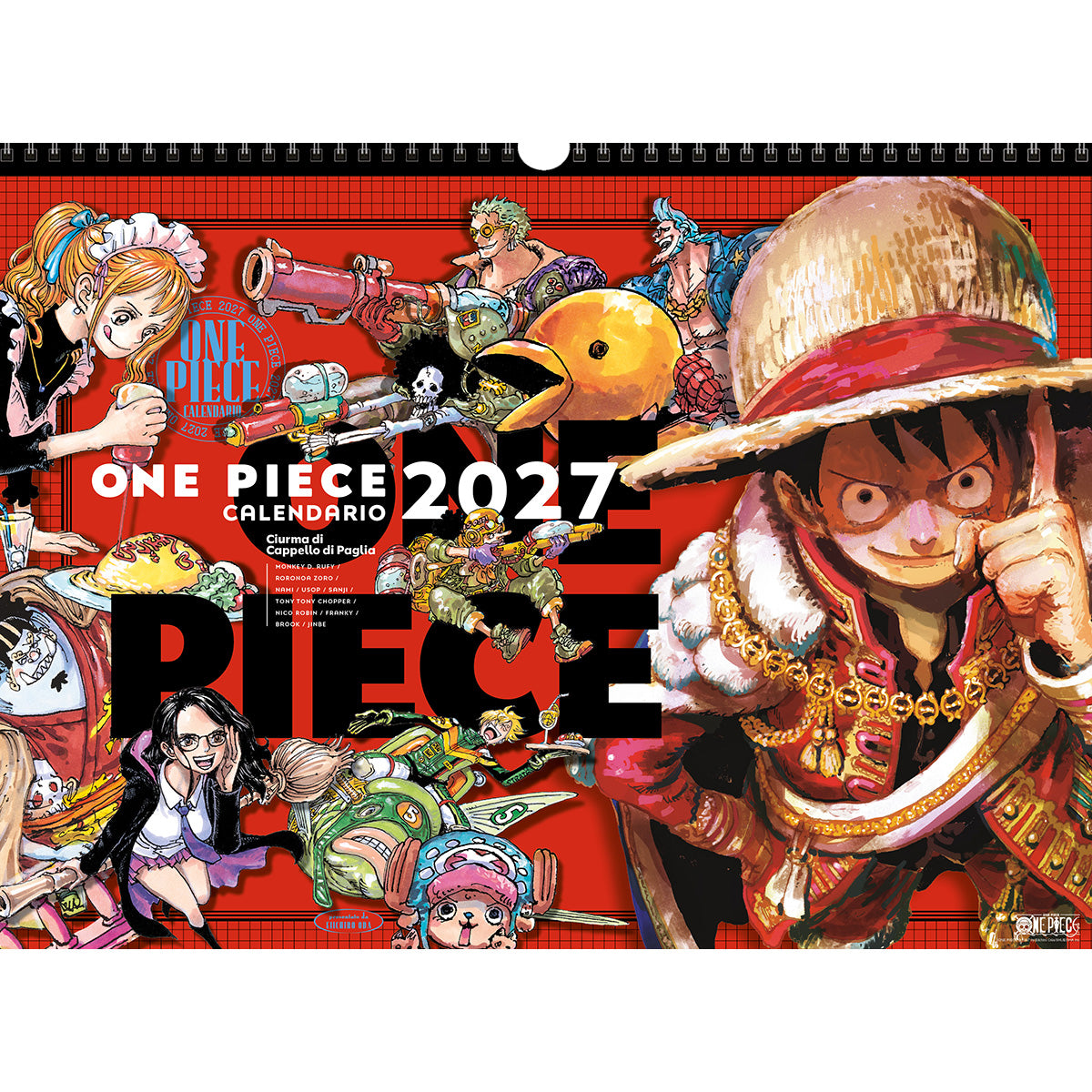 One Piece Calendario 2027