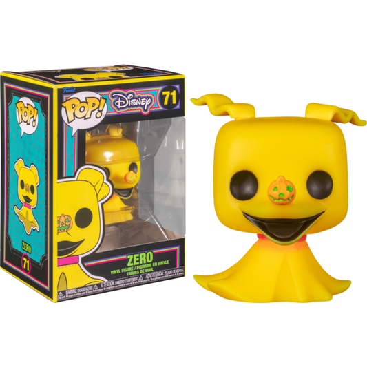 Nightmare Before Christmas Nbx Zero Blacklight Pop