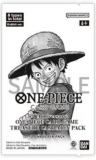 One Piece Card Game 3rd Anniversary Treasure Pack Campaign OP13