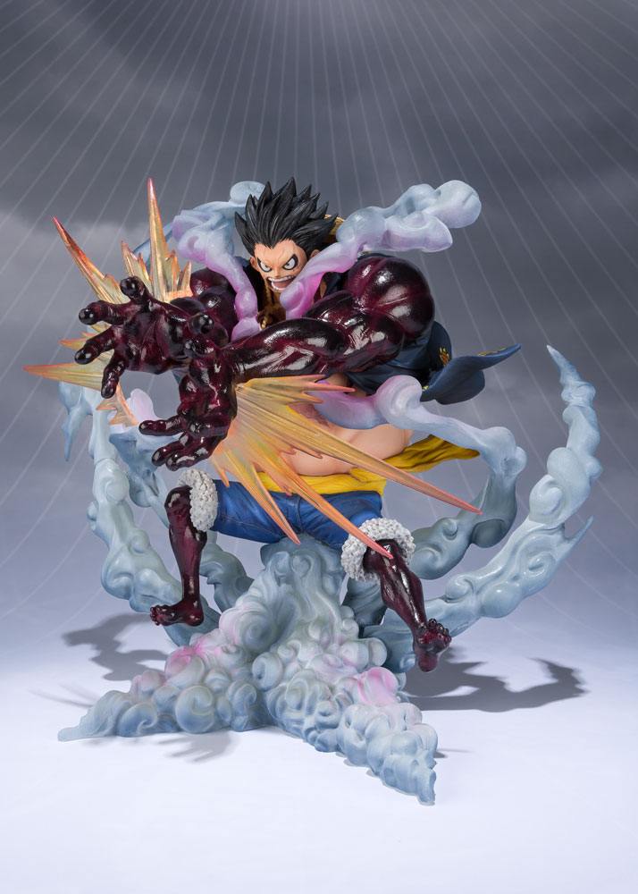 PREORDINE One Piece FiguartsZERO Monkey D. Luffy Gear 4 Leo Bazooka Reissue PVC Statue
