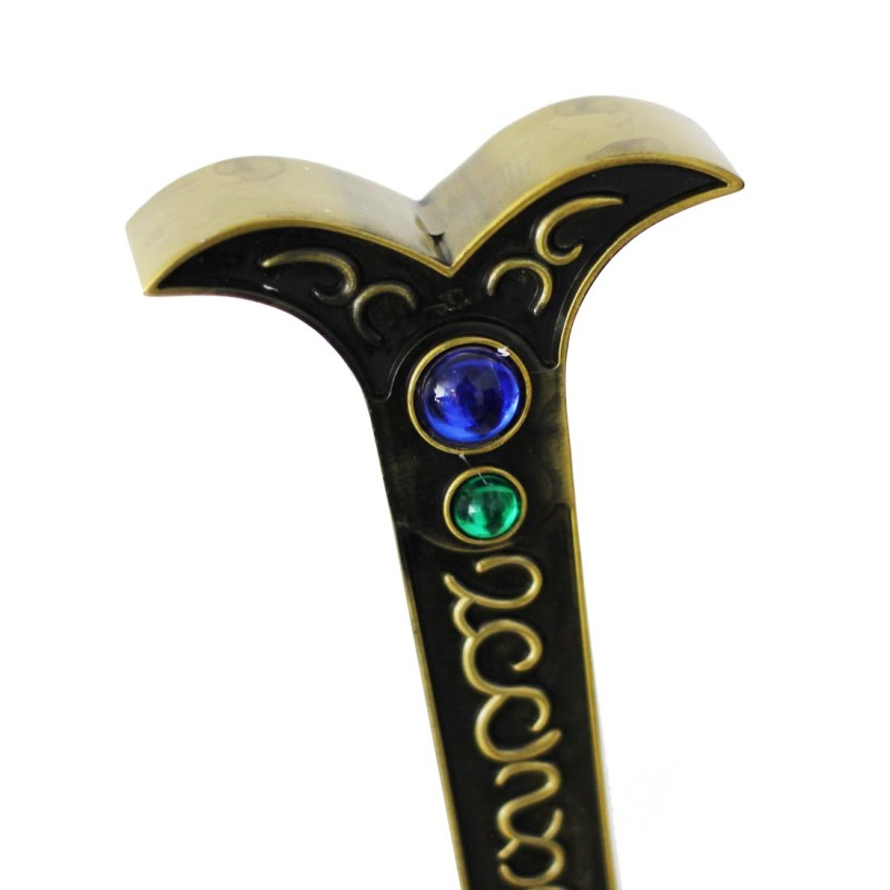 One Piece Mihawk Dracule Kokuto Yoru Spada in metallo