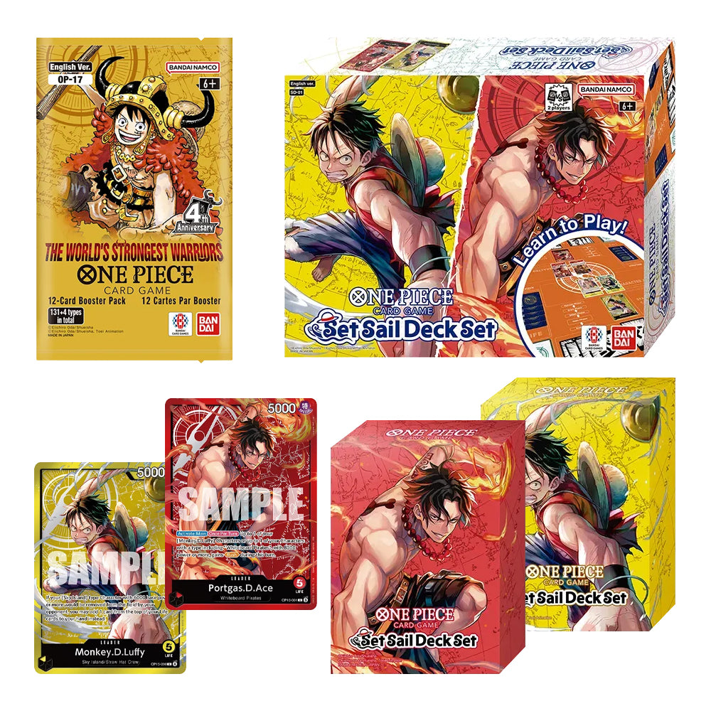 One Piece Card Game Set Sail Deck SD-01 ENG
