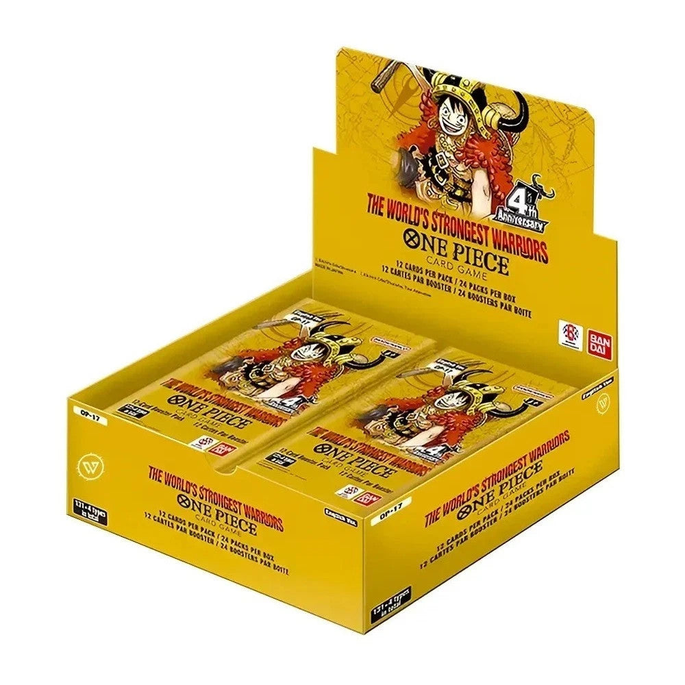 One Piece Card Game OP-17 World's Strongest Warrior Sealed ENG Box OP17