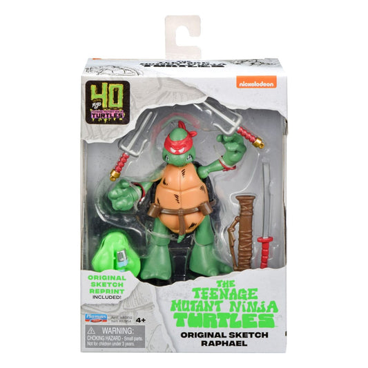 Teenage Mutant Ninja Turtles Action Figures 40th Anniversary 10 Cm Raffaello