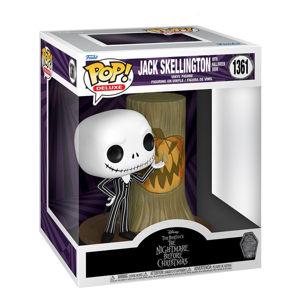 Nightmare Before Chirstmas Nbx Jack With Halloween Door #1361 Pop