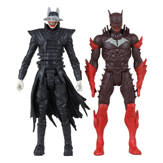 Dc Batman Who Laughs And Red Death 8 Cm Figure