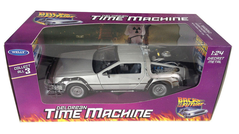 Back To The Future Diecast Model 1:24 Delorean