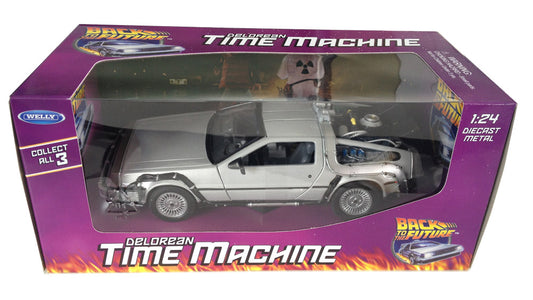 Back To The Future Diecast Model 1:24 Delorean