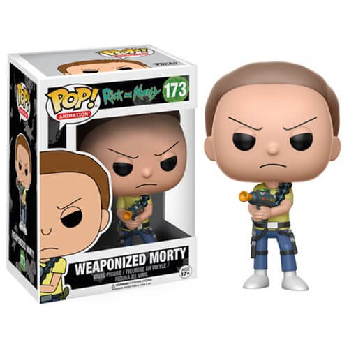 RICK AND MORTY WEAPONIZED MORTY POP