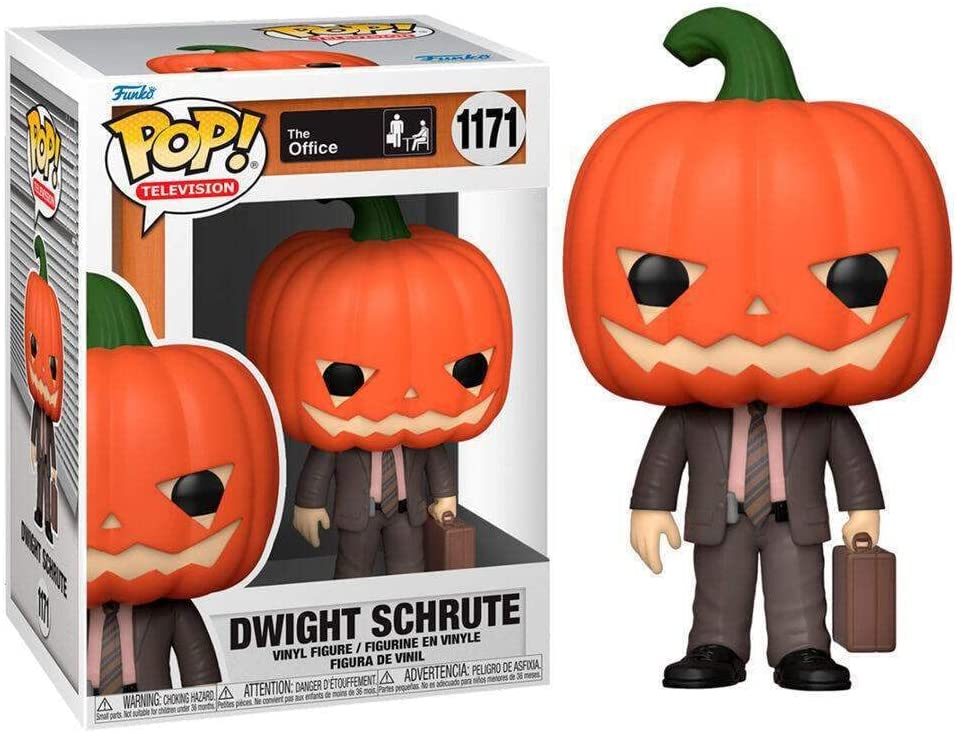 THE OFFICE DWIGHT WITH PUMPKINHEAD POP