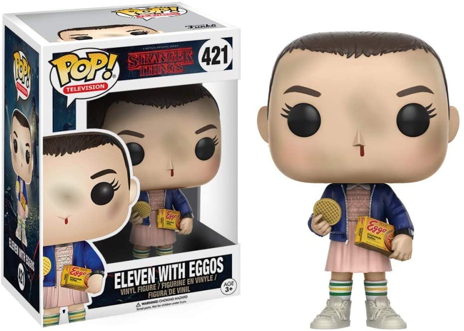 STRANGER THINGS ELEVEN WITH EGGOS POP