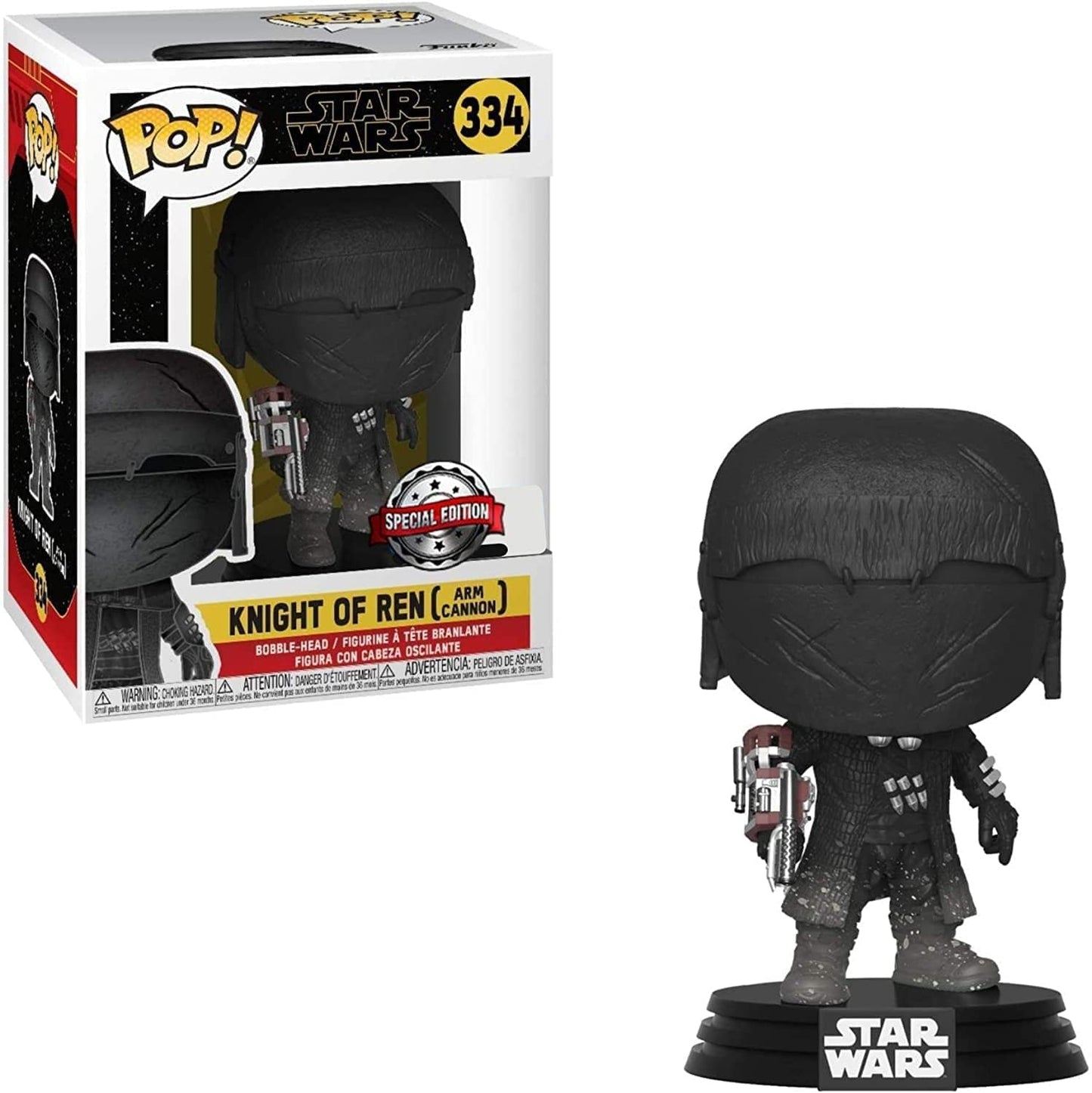 STAR WARS KNIGHT OF REN (ARM CANNON) EXCLUSIVE #334 POP