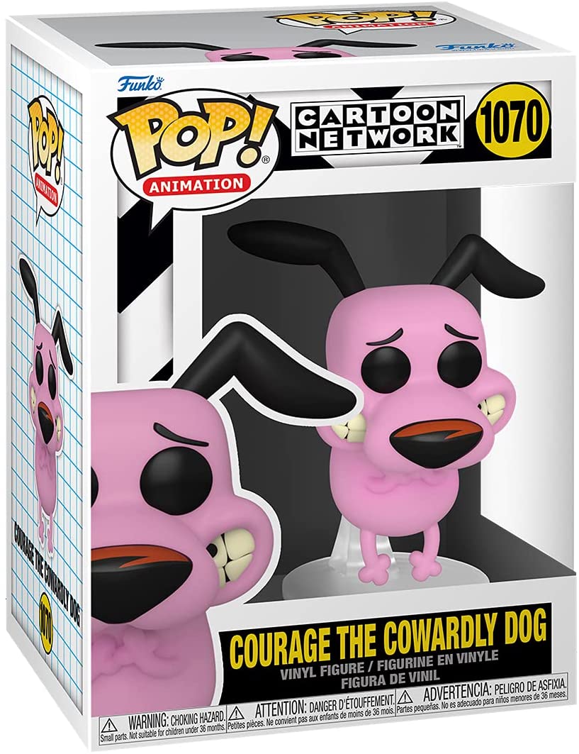 COURAGE THE COWARDLY DOG COURAGE LEONE CANE FIFONE POP
