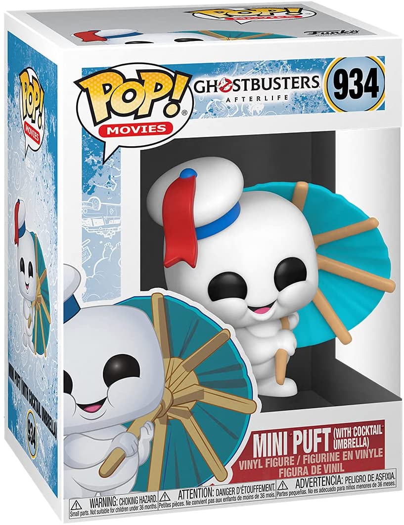 GHOSTBUSTERS: AFTERLIFE MINI PUFT WITH COCKTAIL UMBRELLA #934 POP