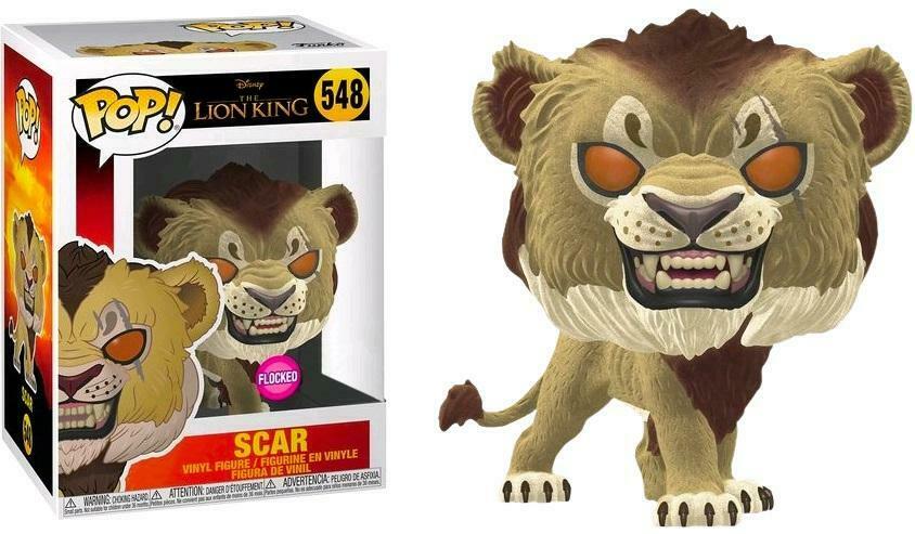 THE LION KING SCAR #548 POP FLOCKED